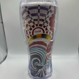 ROYAL CARIBBEAN CRUISE COCA COLA INSULATED TUMBLERS. 7.5” tall